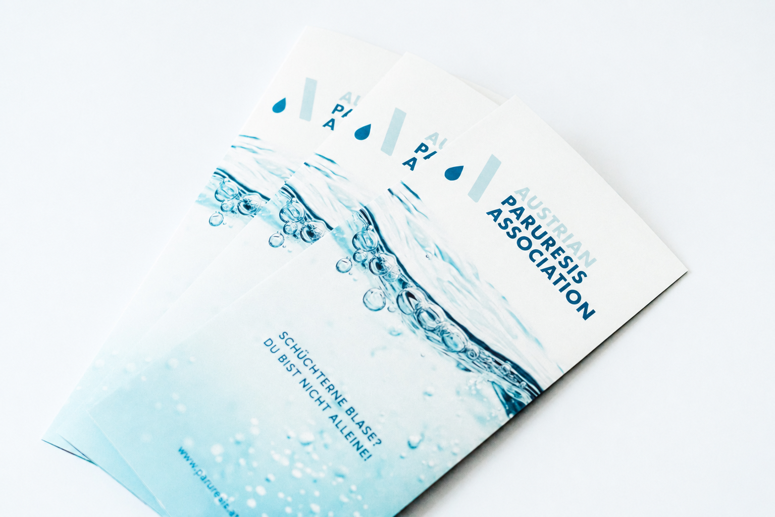 Informationsmaterial der Austrian Paruresis Association
