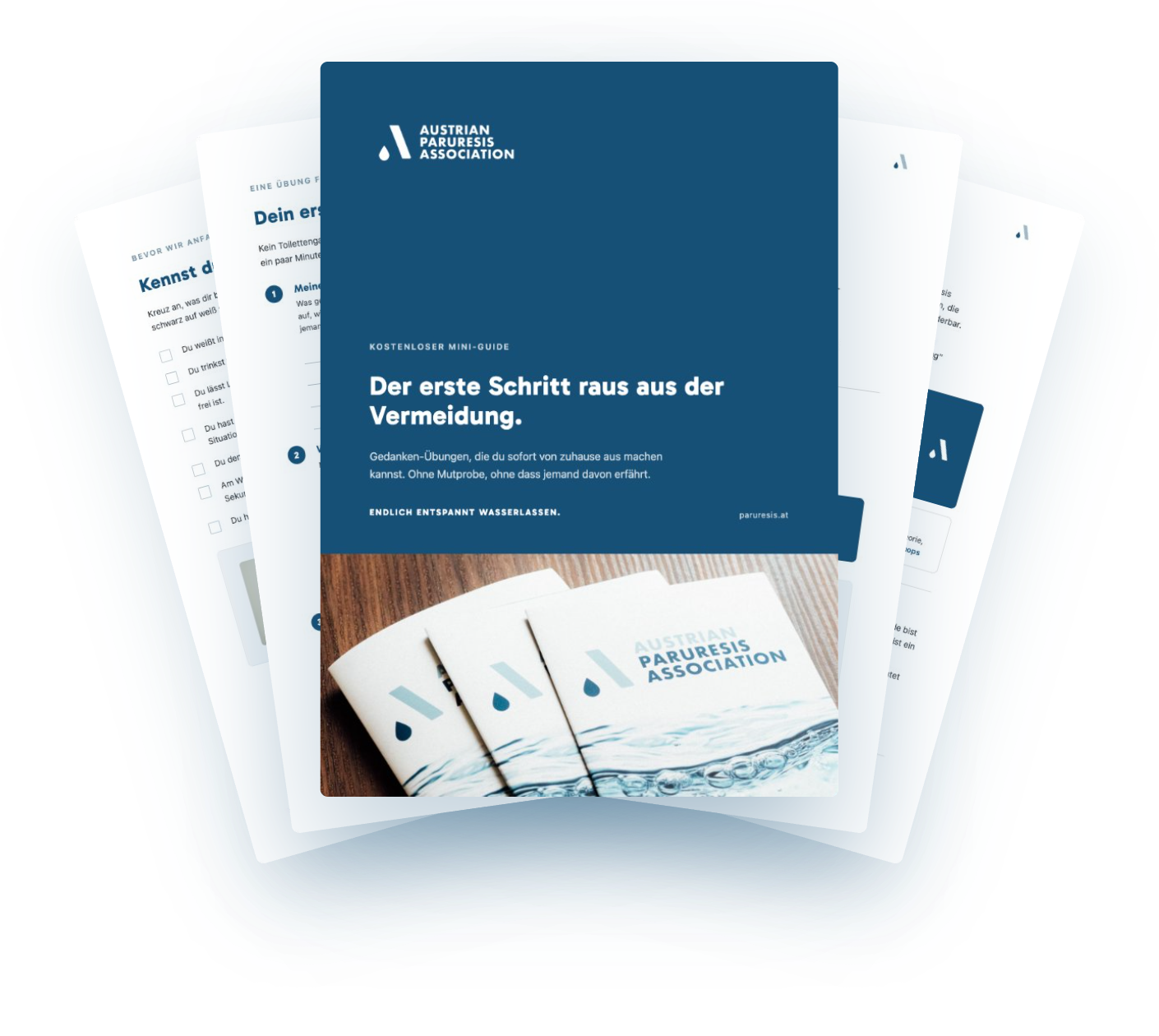 Kostenloser ATPA-Guide mit ersten Schritten bei Paruresis